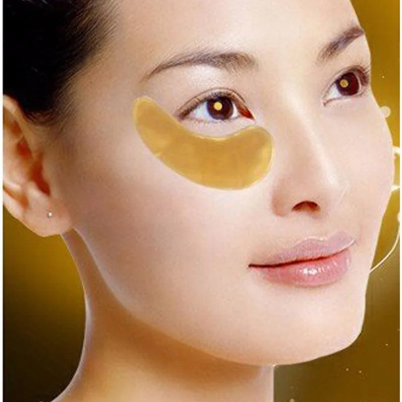 10 packs Gold Crystal Collagen Eye Mask