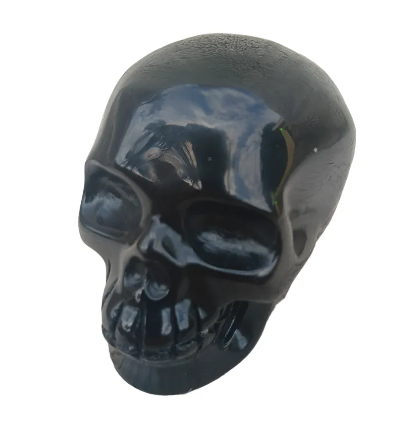 325G Obsidian Crystal Skull