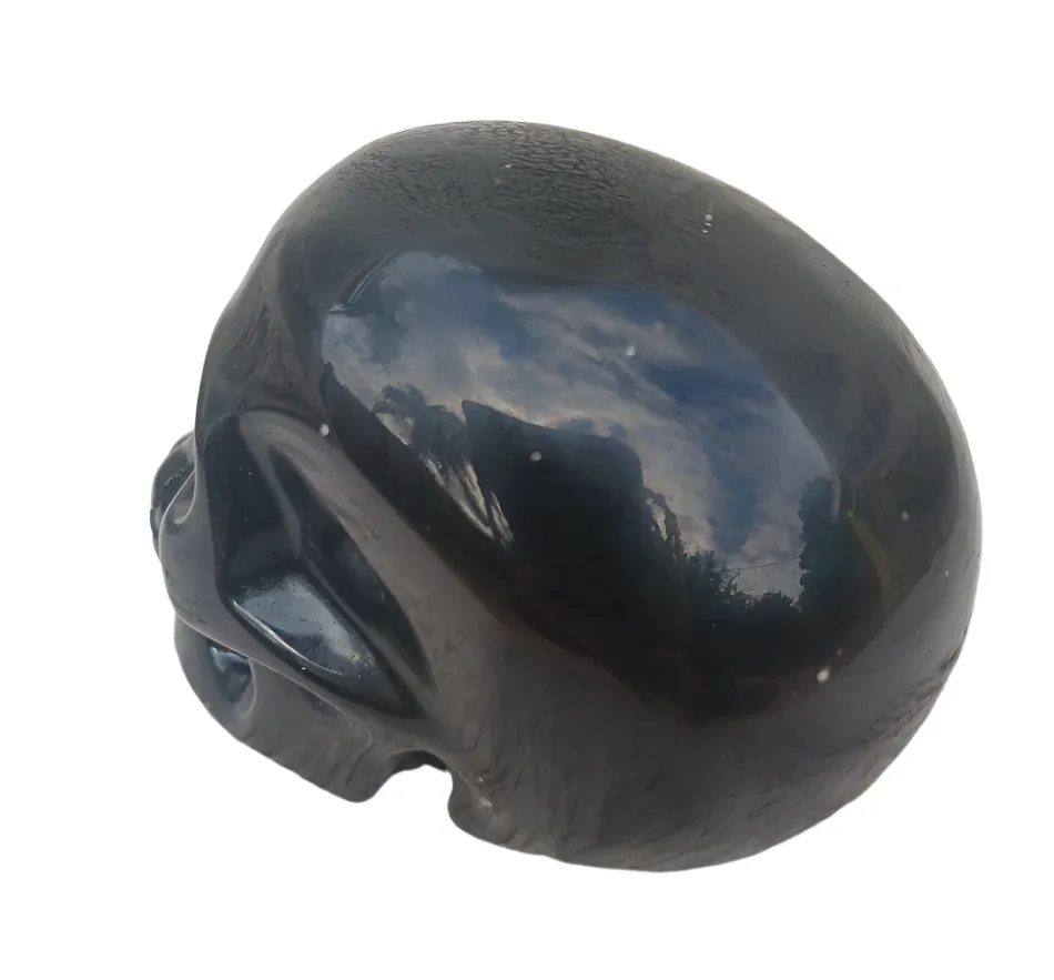 325G Obsidian Crystal Skull