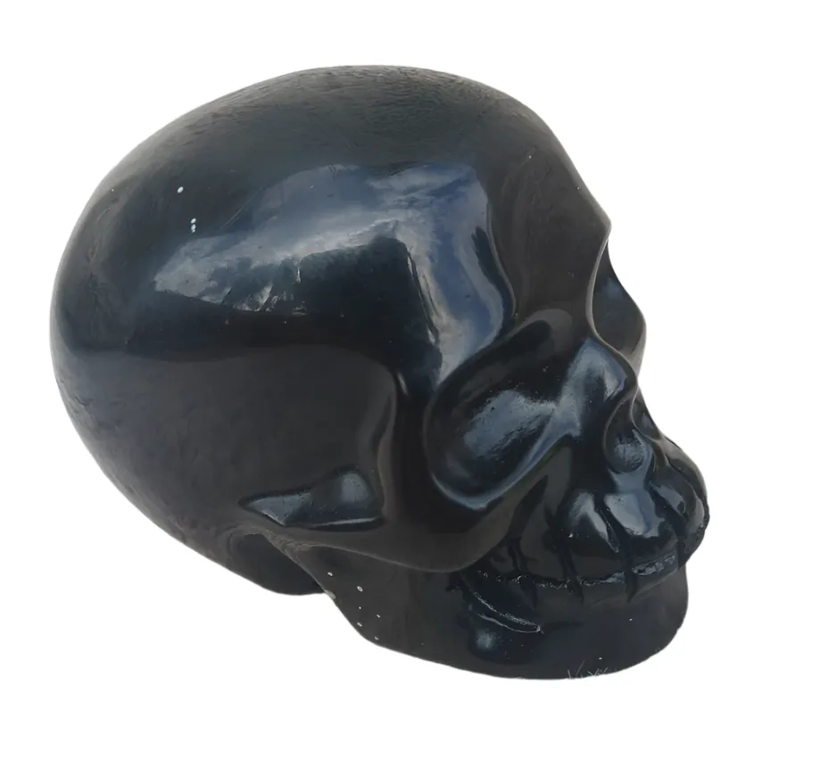 325G Obsidian Crystal Skull