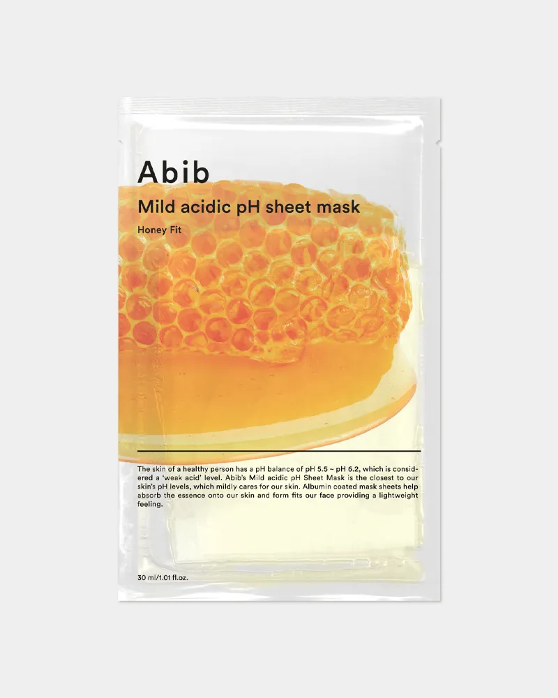 Abib Mild Acidic pH Sheet Mask #Honey Fit