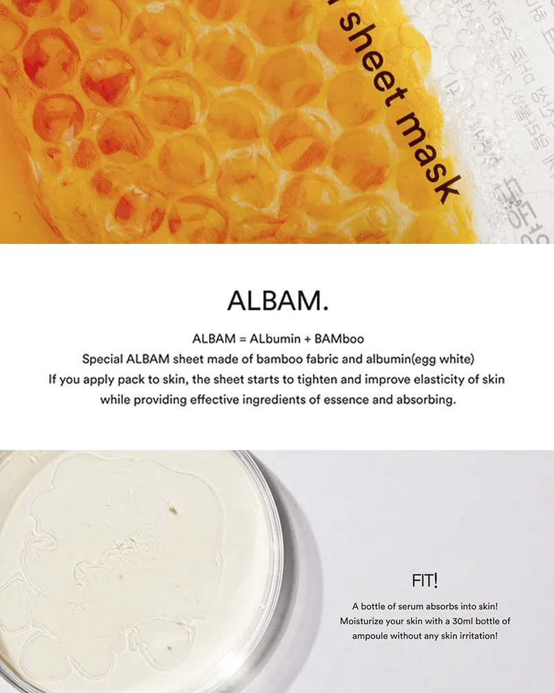 Abib Mild Acidic pH Sheet Mask #Honey Fit