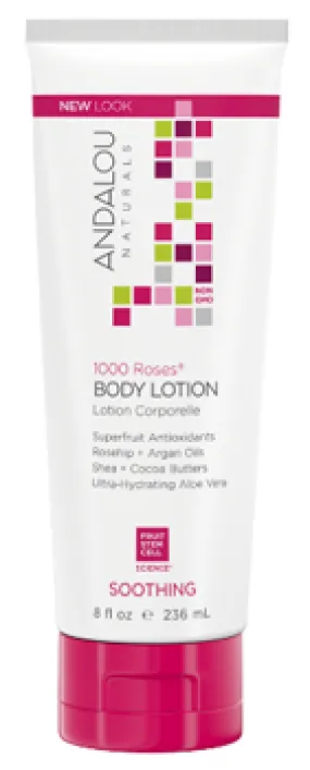 Andalou Naturals 1000 Roses Soothing Body Lotion (236ml)