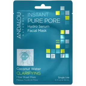 Andalou Naturals Instant Pure Pore Hydro Serum Facial Mask (18ml)