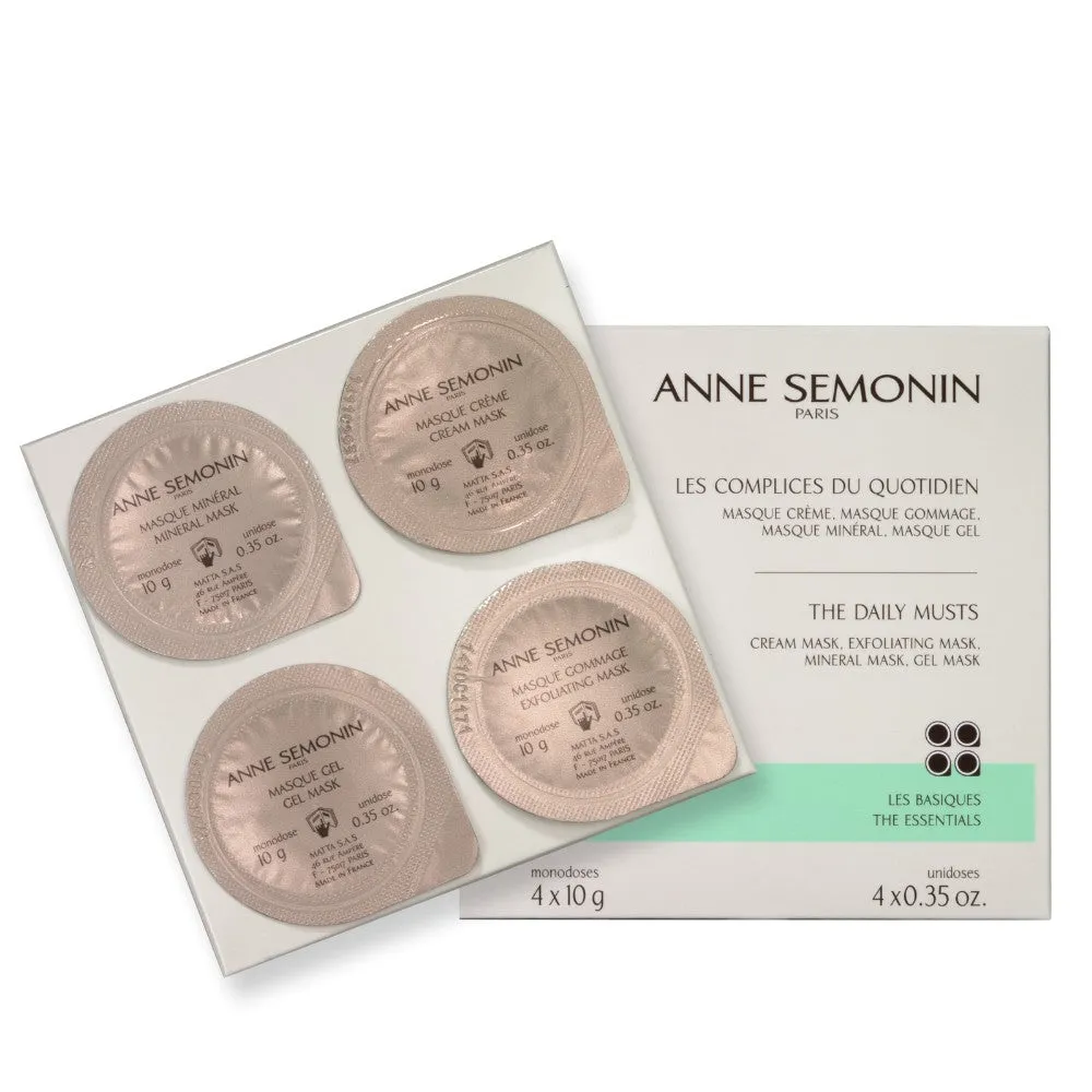 Anne Semonin The Daily Musts Mini Coffret 4x10g