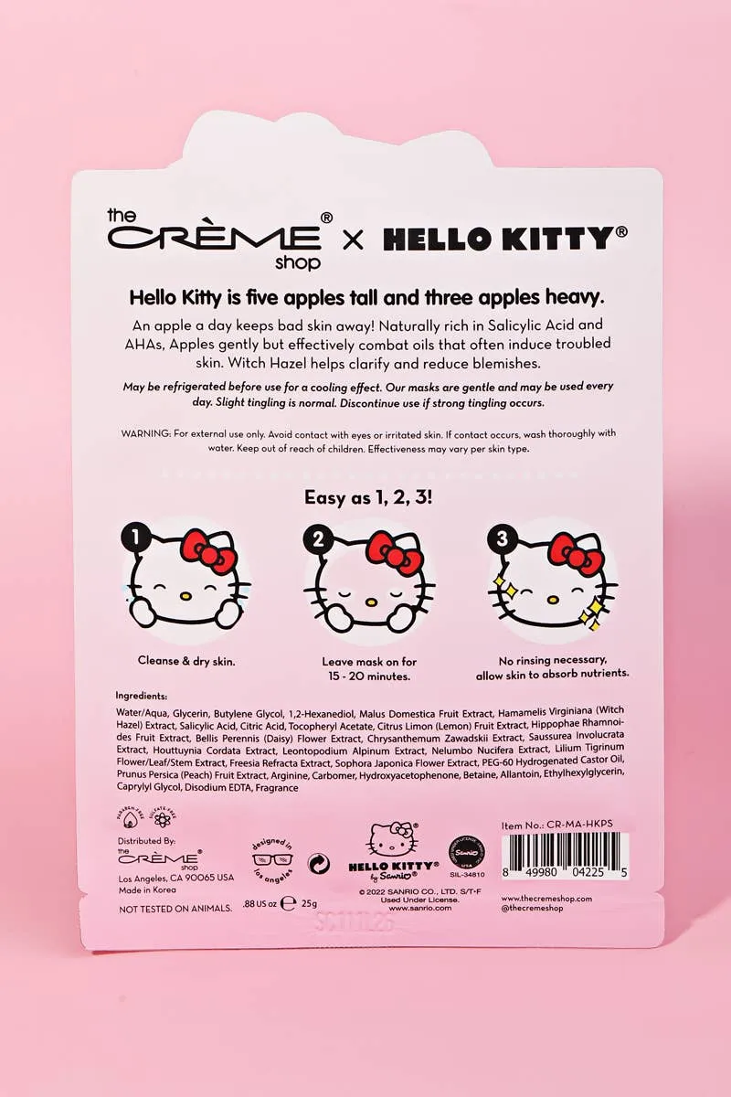 Apple Essence Hello Kitty Sheet Mask: ASSORTED