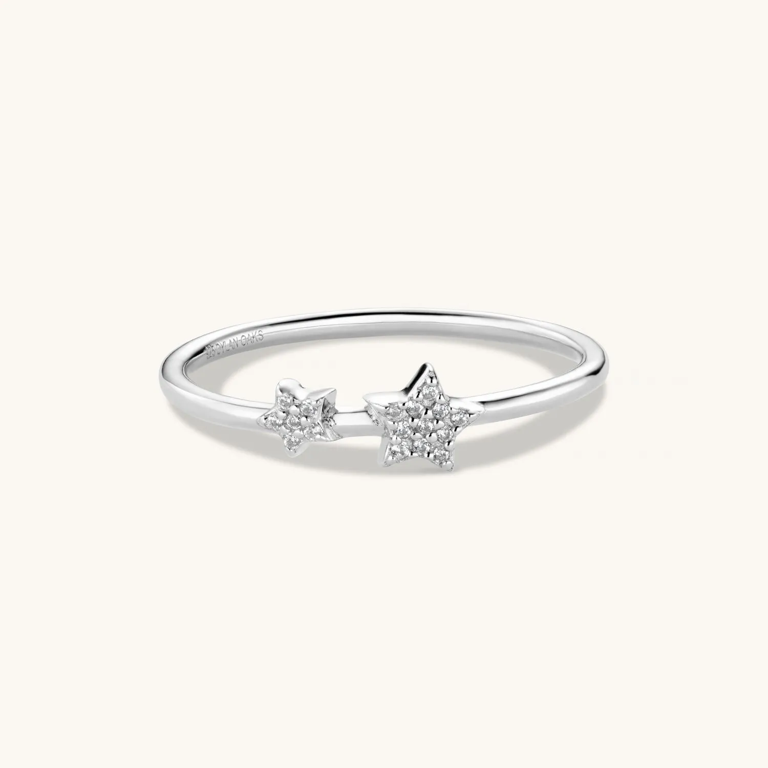 Astrid Star Ring in Silver