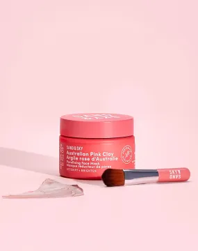 Australian Pink Clay Porefining Face Mask Travel Size