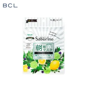 BCL Saborino Botanical Good Morning Masks