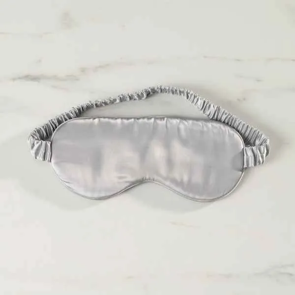 Beautysilks Eye Mask - Silver