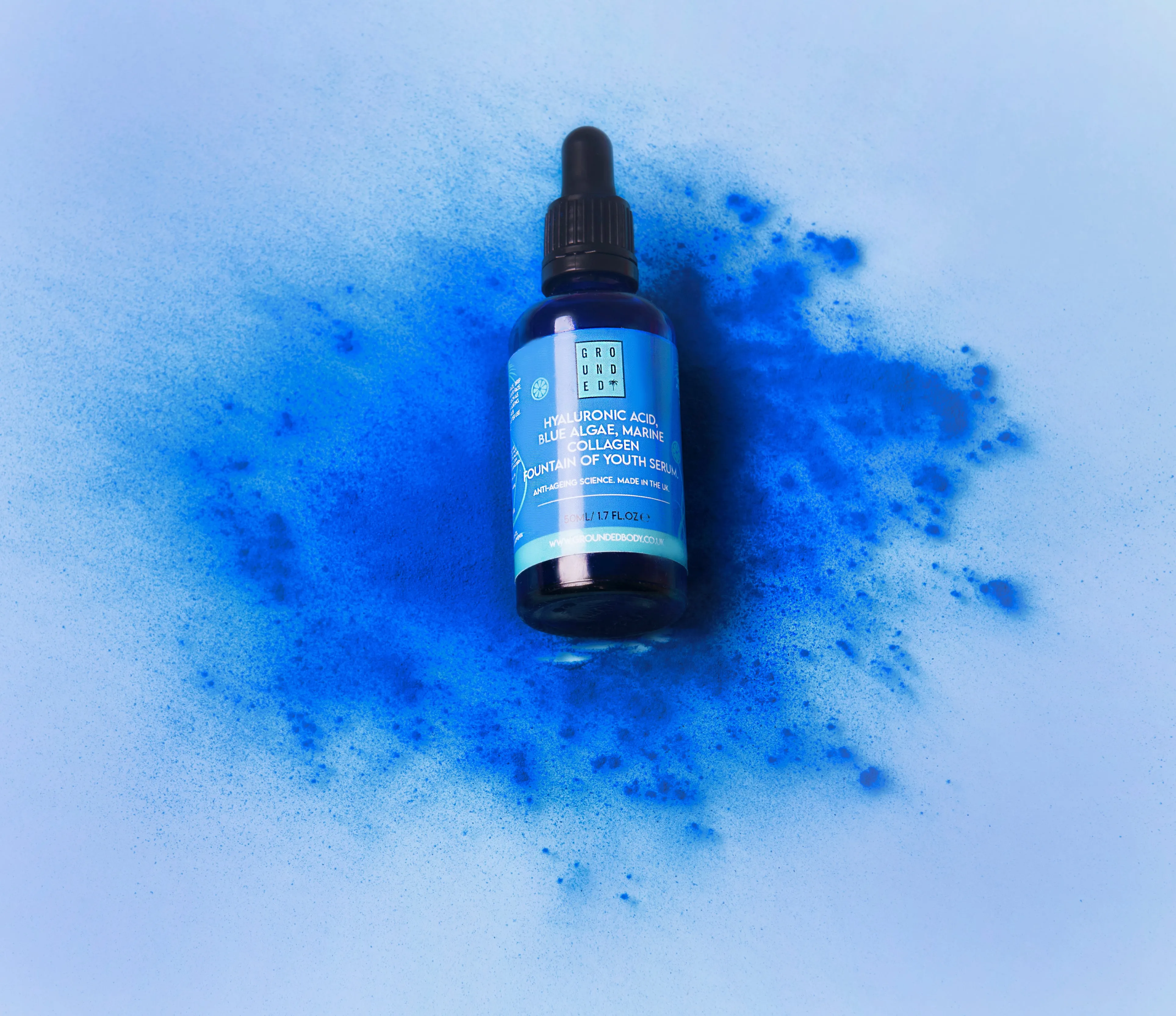 Blue Algae & Collagen Fountain of Youth HA Facial Serum