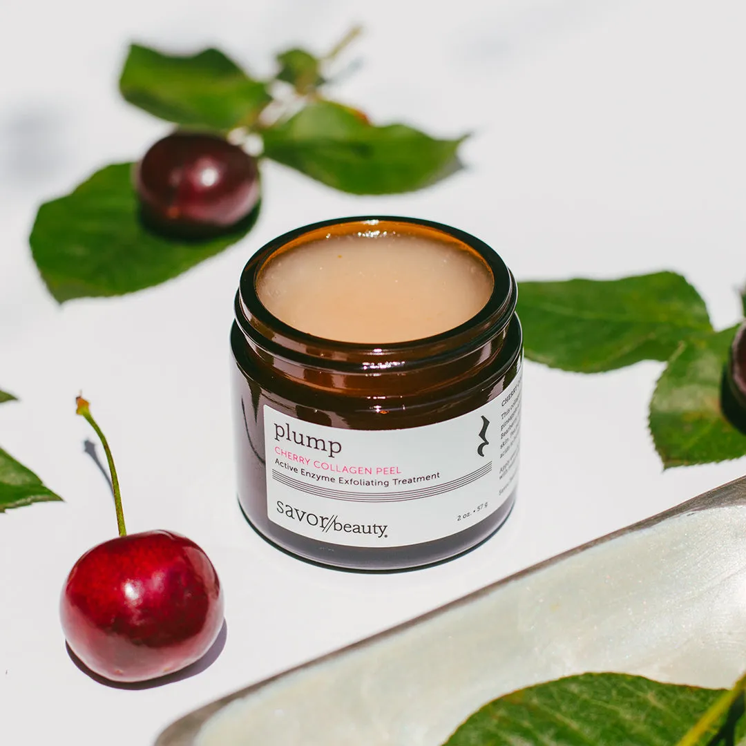 Cherry Collagen Peel: Active Enzyme Exfoliating Treatment