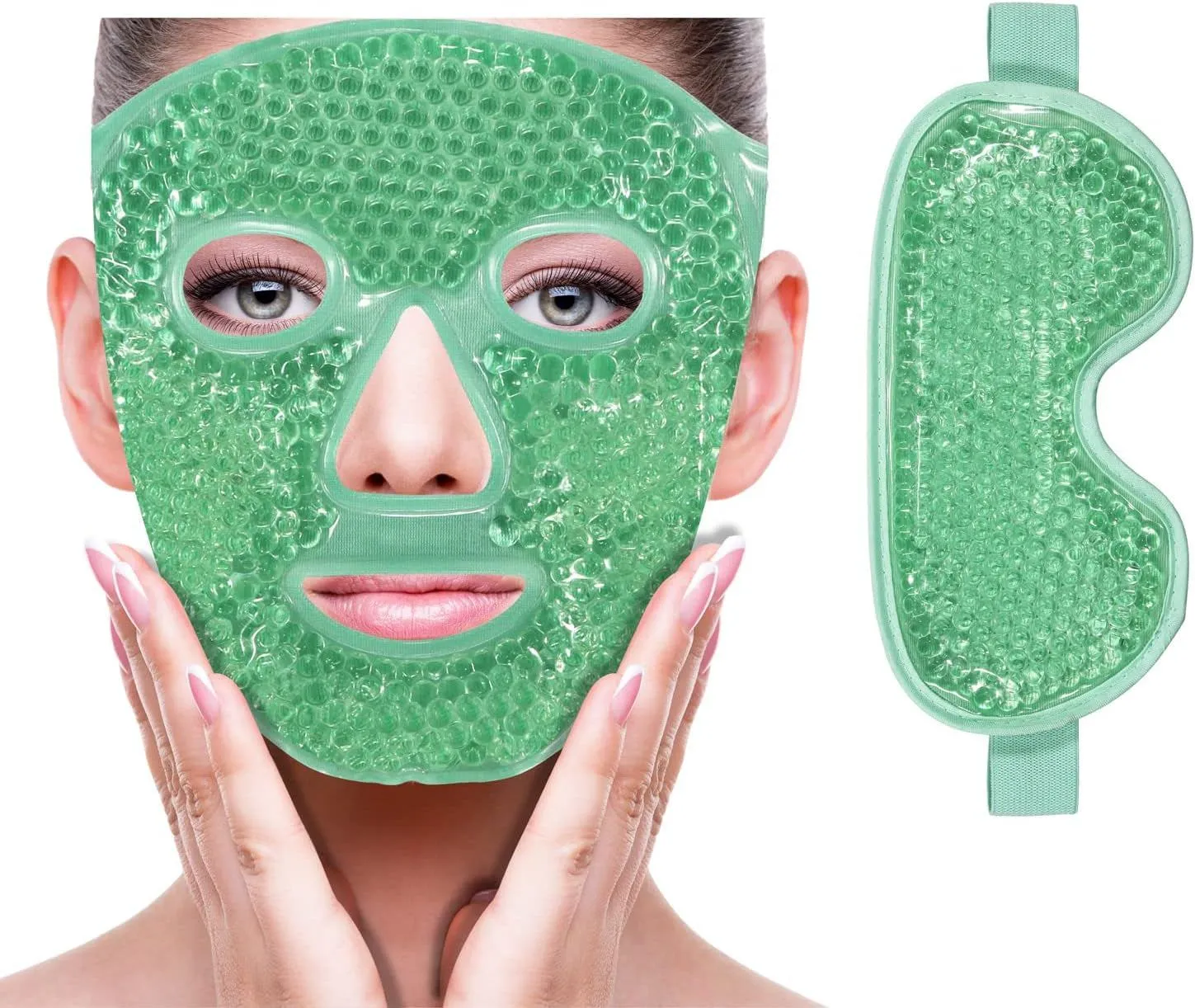 Cold Face Eye Mask Ice Pack Reduce Face Puff