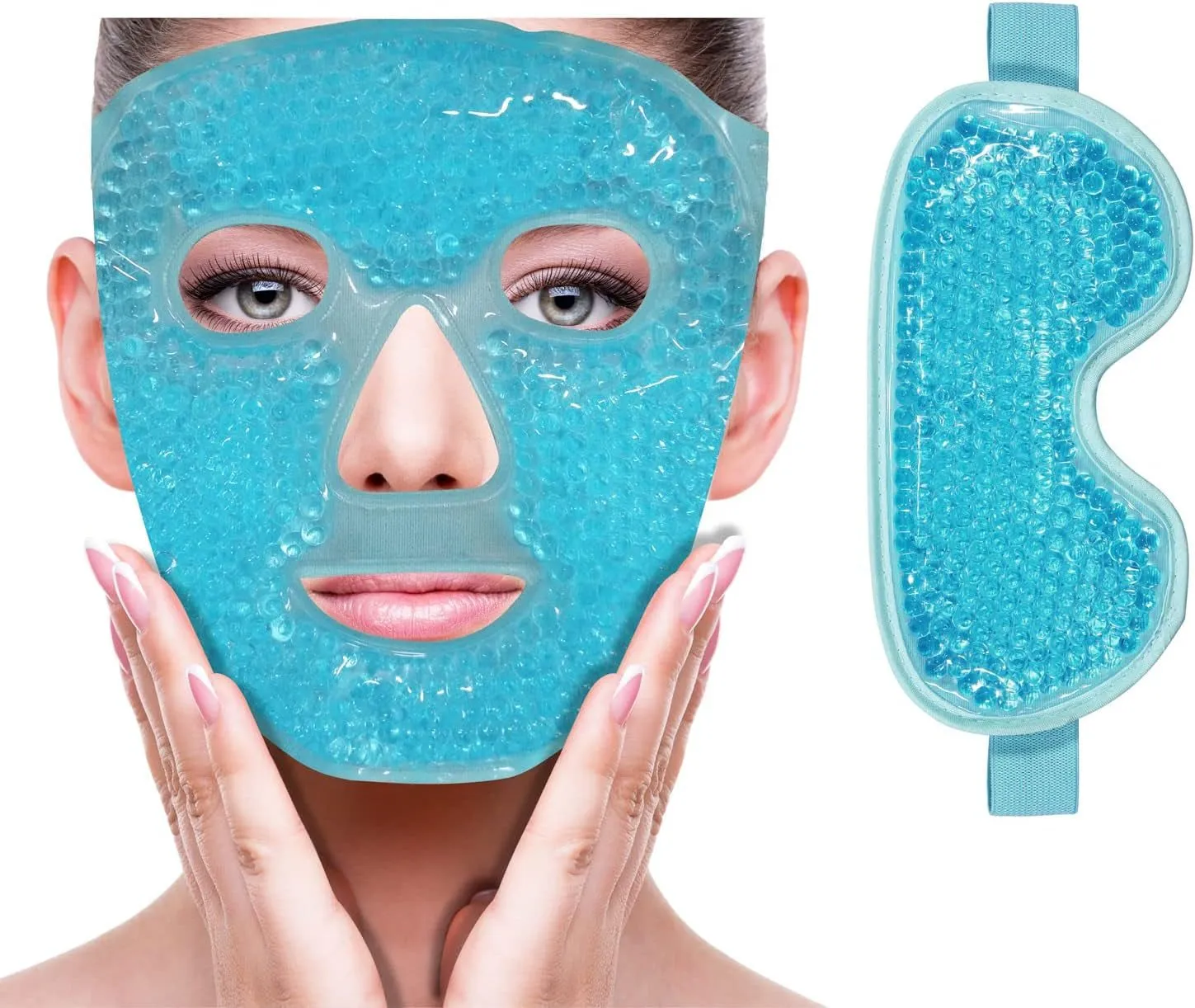 Cold Face Eye Mask Ice Pack Reduce Face Puff