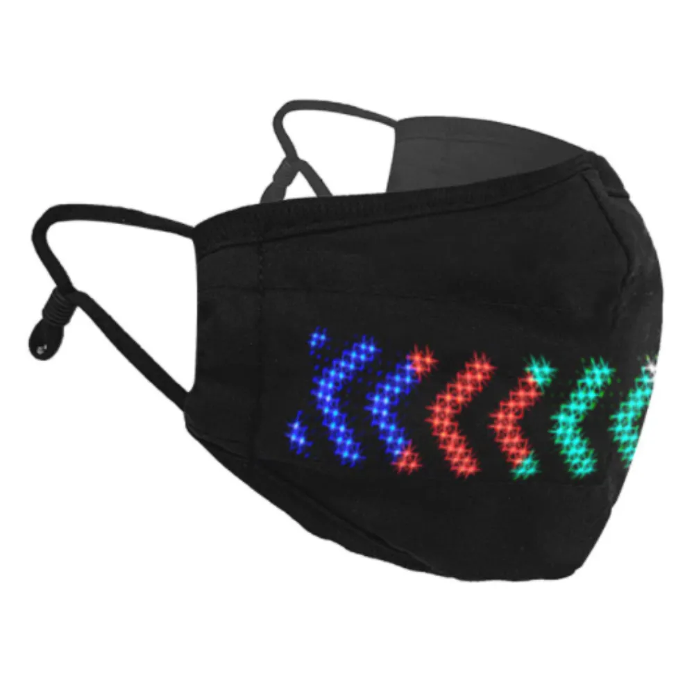 Customizable Light Up LED Mask