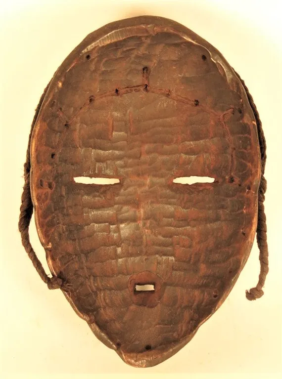 Dan Bagle Mask with Braids