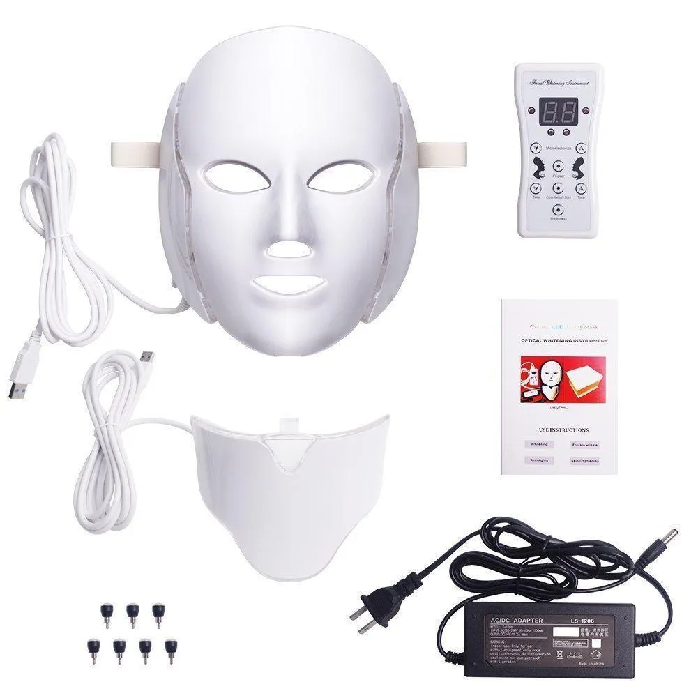 DermaLight™ - Professional LED Light Therapy Face Skin Beauty Mask