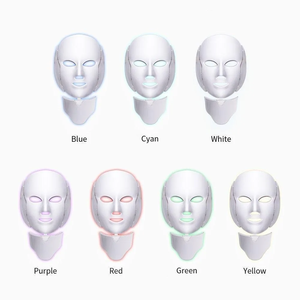 DermaLight™ - Professional LED Light Therapy Face Skin Beauty Mask