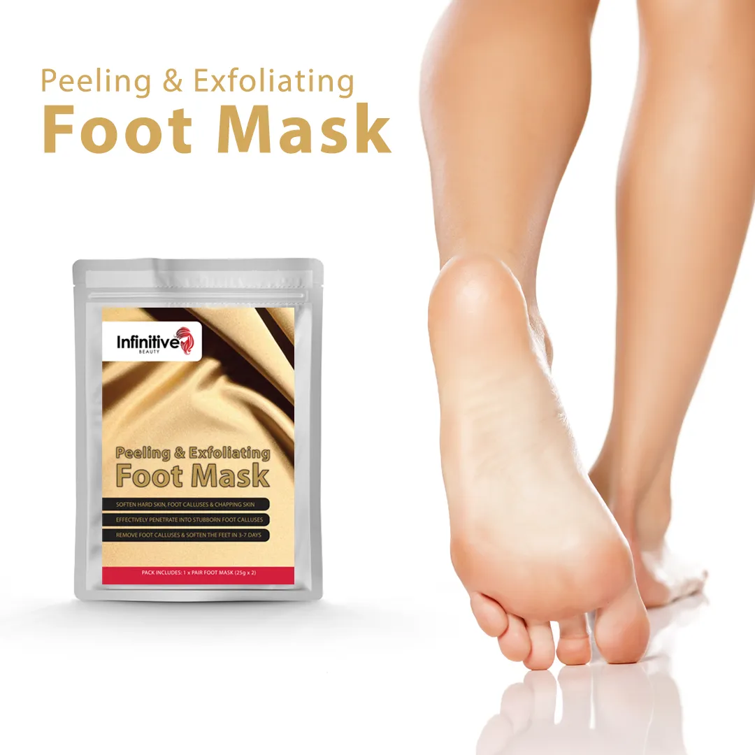 Exfoliating & Moisturising Foot Mask Collection - 3 Packs