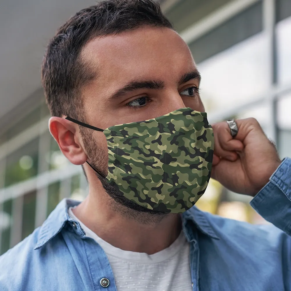 Face Mask - Contoured - Camo