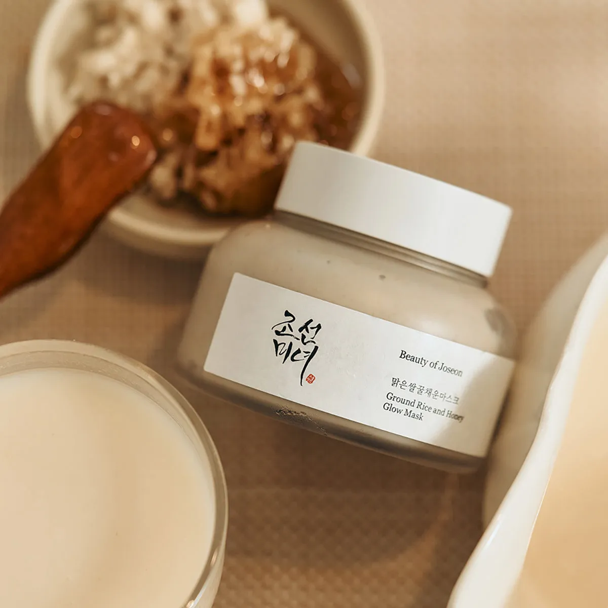 Ground Rice and Honey Glow Mask