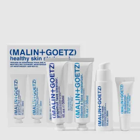 Healthy Skin Starter Set - 4 Minis | Face & Lips | by Malin Goetz