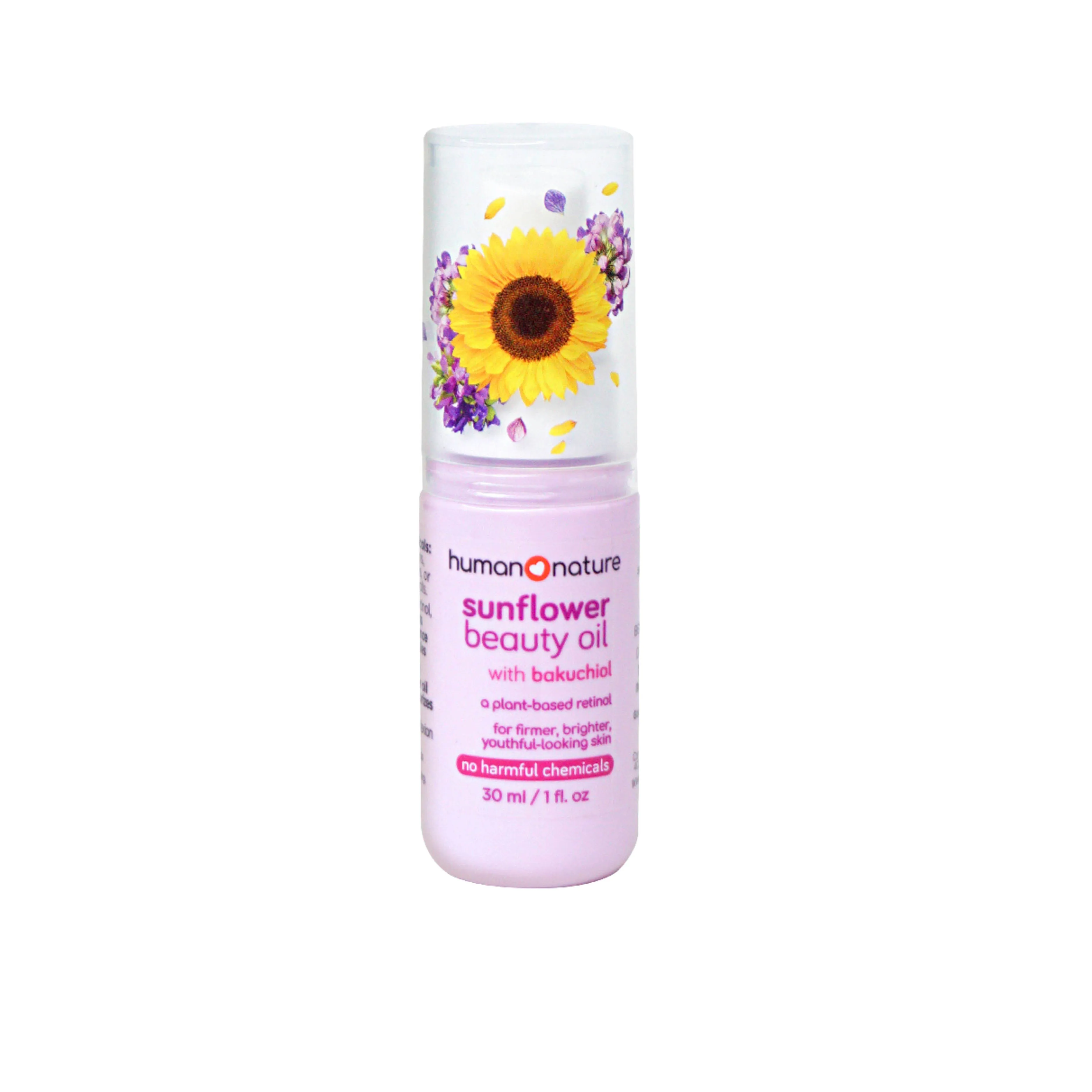 Human Nature Sunflower Beauty Oil 30ml with Bakuchiol