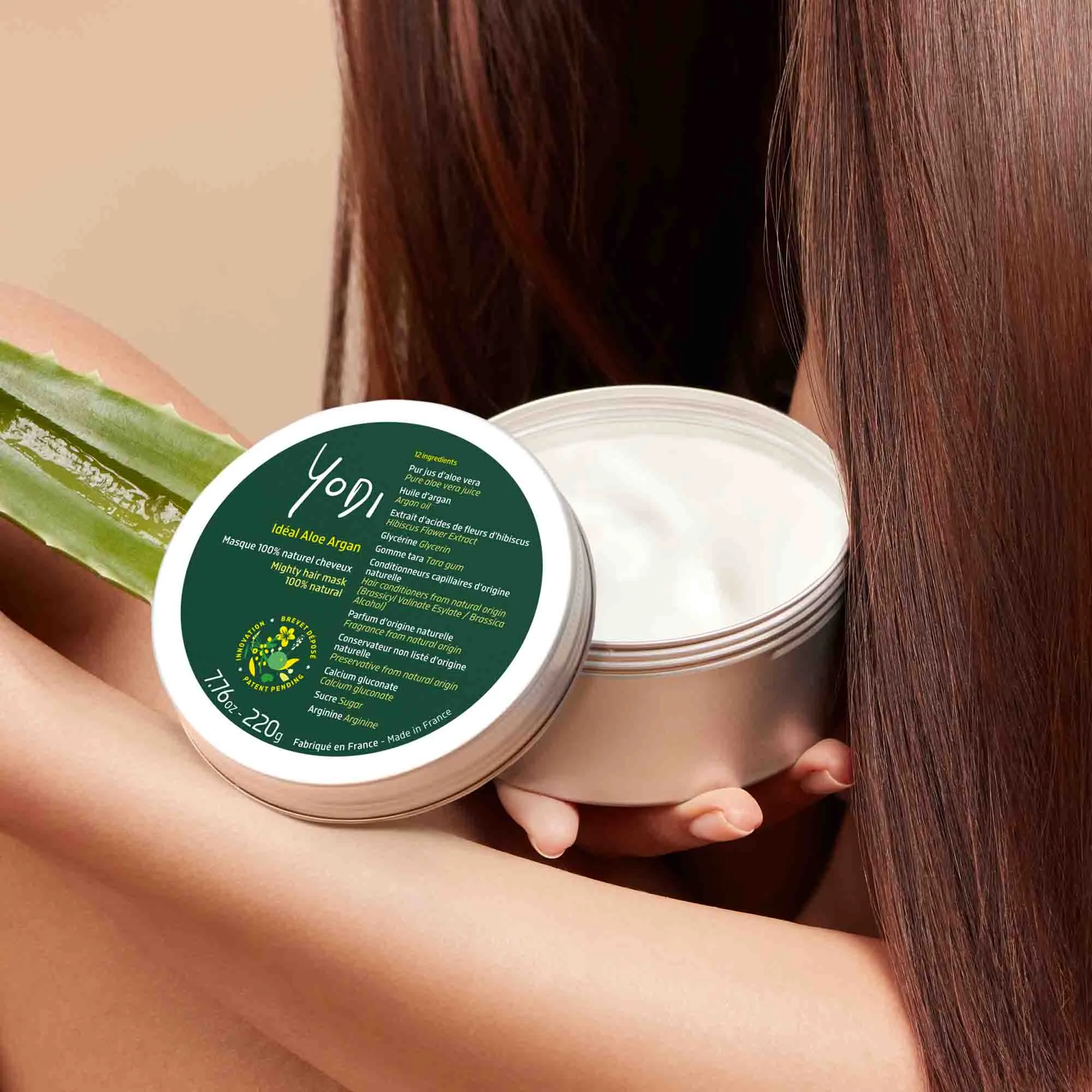 Idéal Aloe Argan | 100% Natural Hair Mask