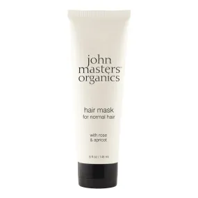 John Masters Organics Hair Mask for Normal Hair with Rose & Apricot 148ml