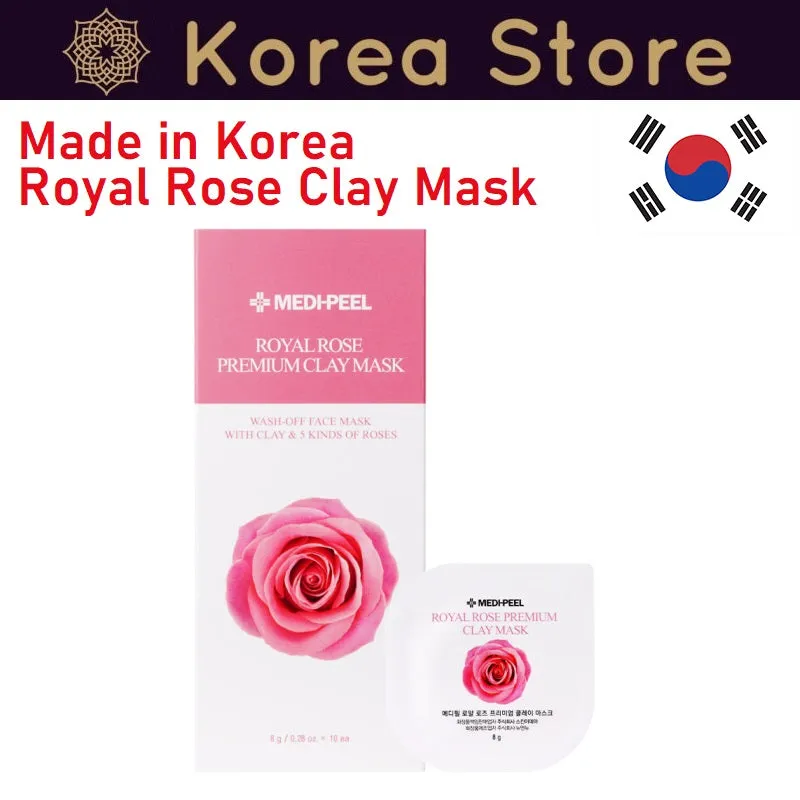 Made in Korea MEDI-PEEL Royal Rose Premium Clay Mask 8gx30p