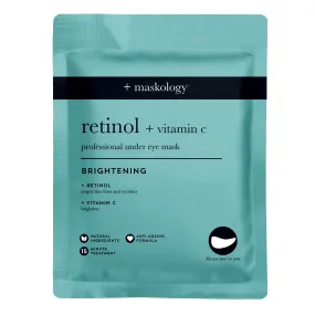 Maskology Retinol   Vitamin-c Professional Under Eye Mask