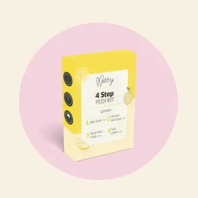 Mitty 4 Step Pedi Kit - Lemon