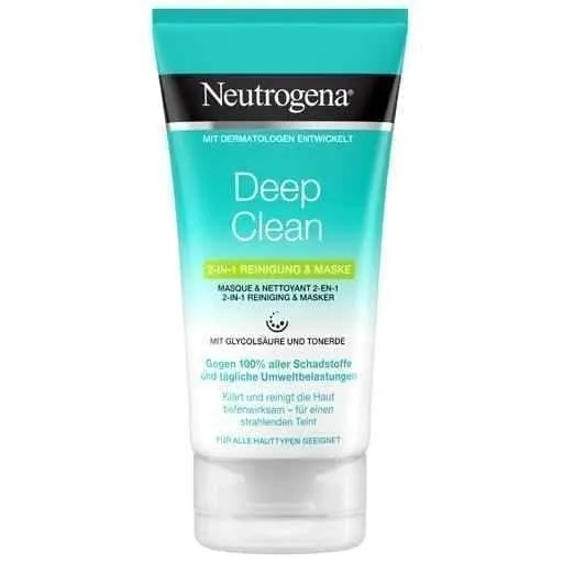 NEUTROGENA Deep Clean 2in1 cleaning & mask 150 ml