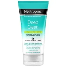 NEUTROGENA Deep Clean 2in1 cleaning & mask 150 ml