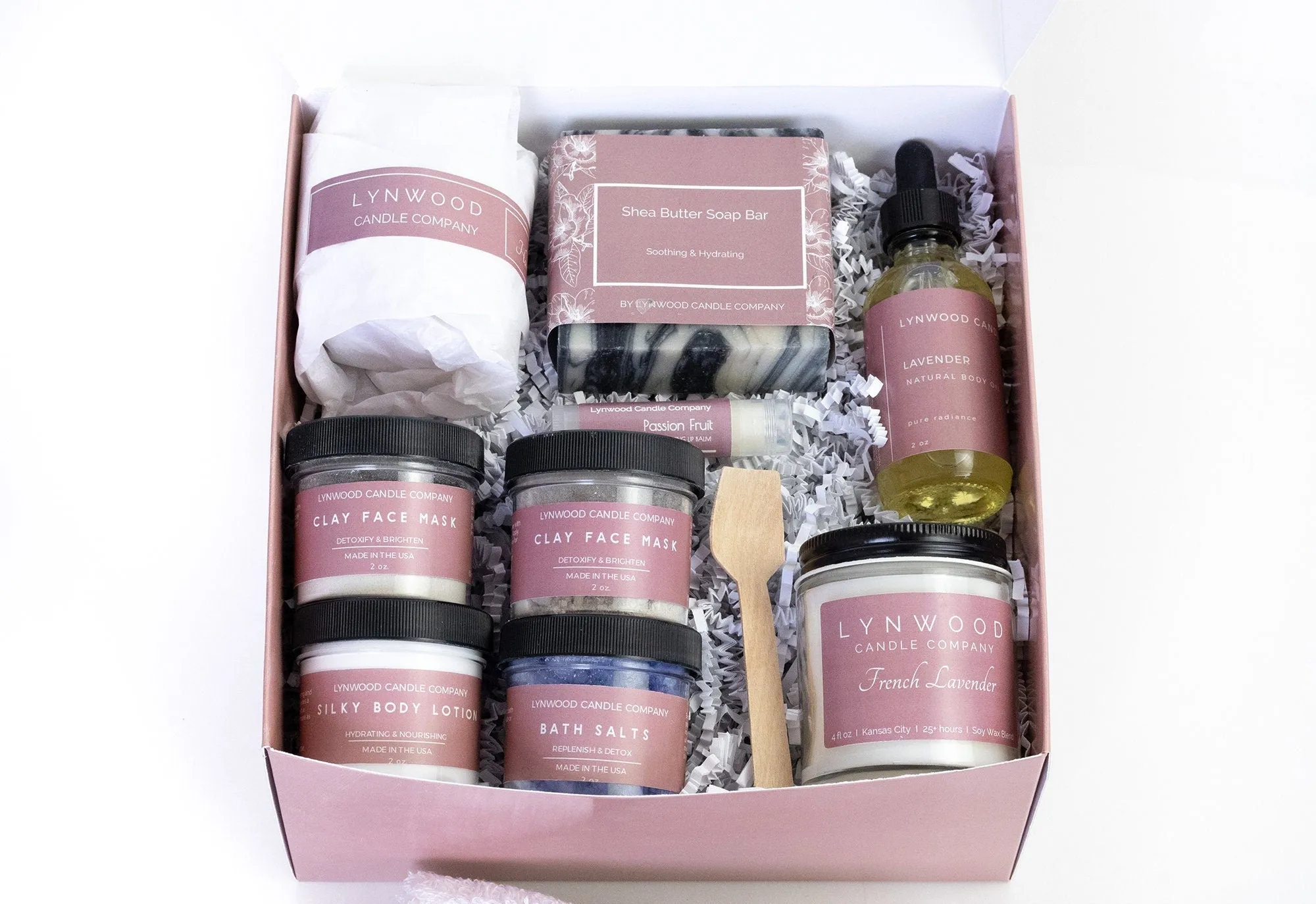 Organic Spa Gift Set, Spa Kit for Women, Spa Gift Basket, Vegan Care Package Friend, Spa Gift Box, Spa Gift Set, Eco Friendly Gifts