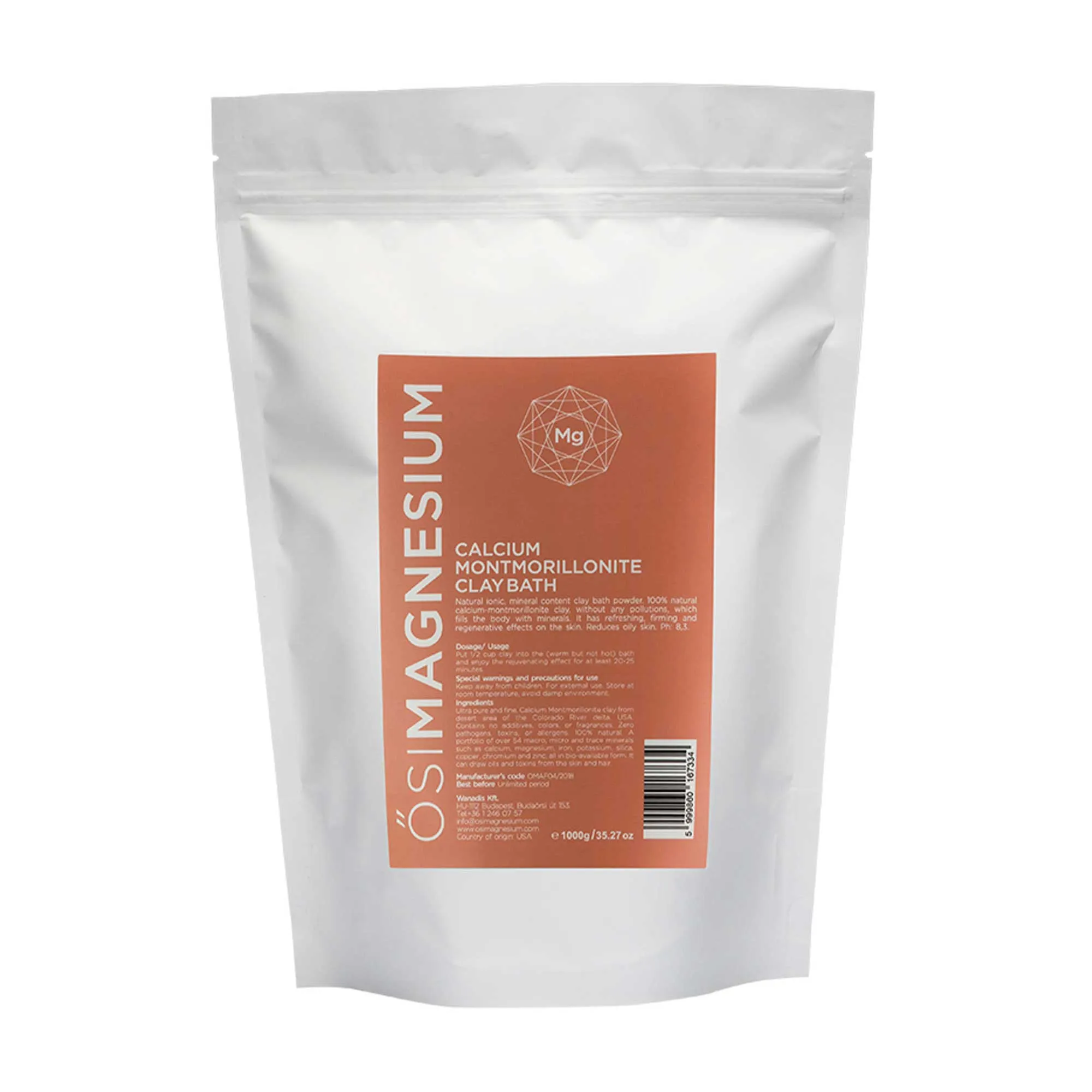 Osi Magnesium Montmorillonite Clay Bath 1 kg