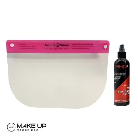 Pink Beauty Shield & Shield Cleaner, Washable - Reusable