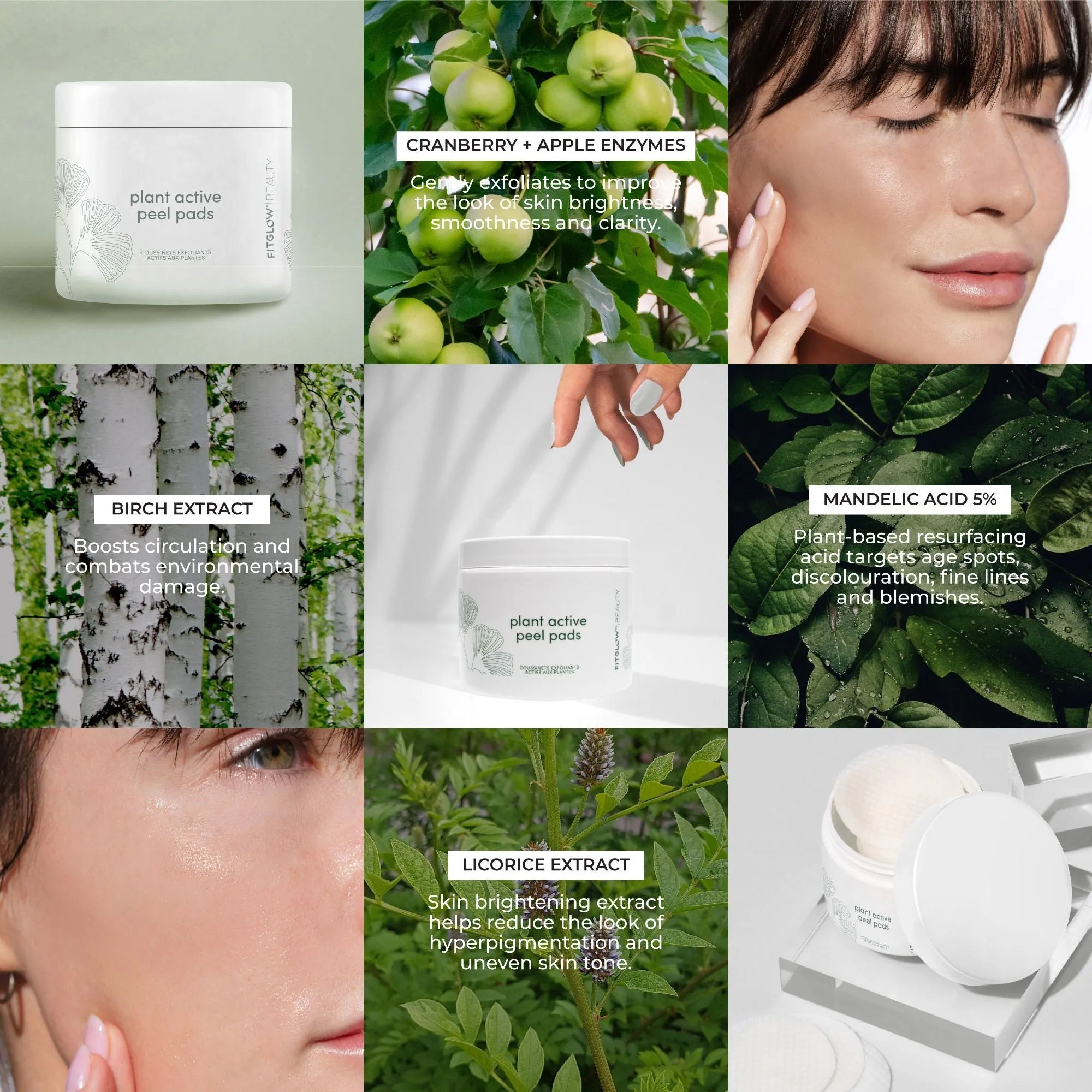 Plant Active Peel Pads