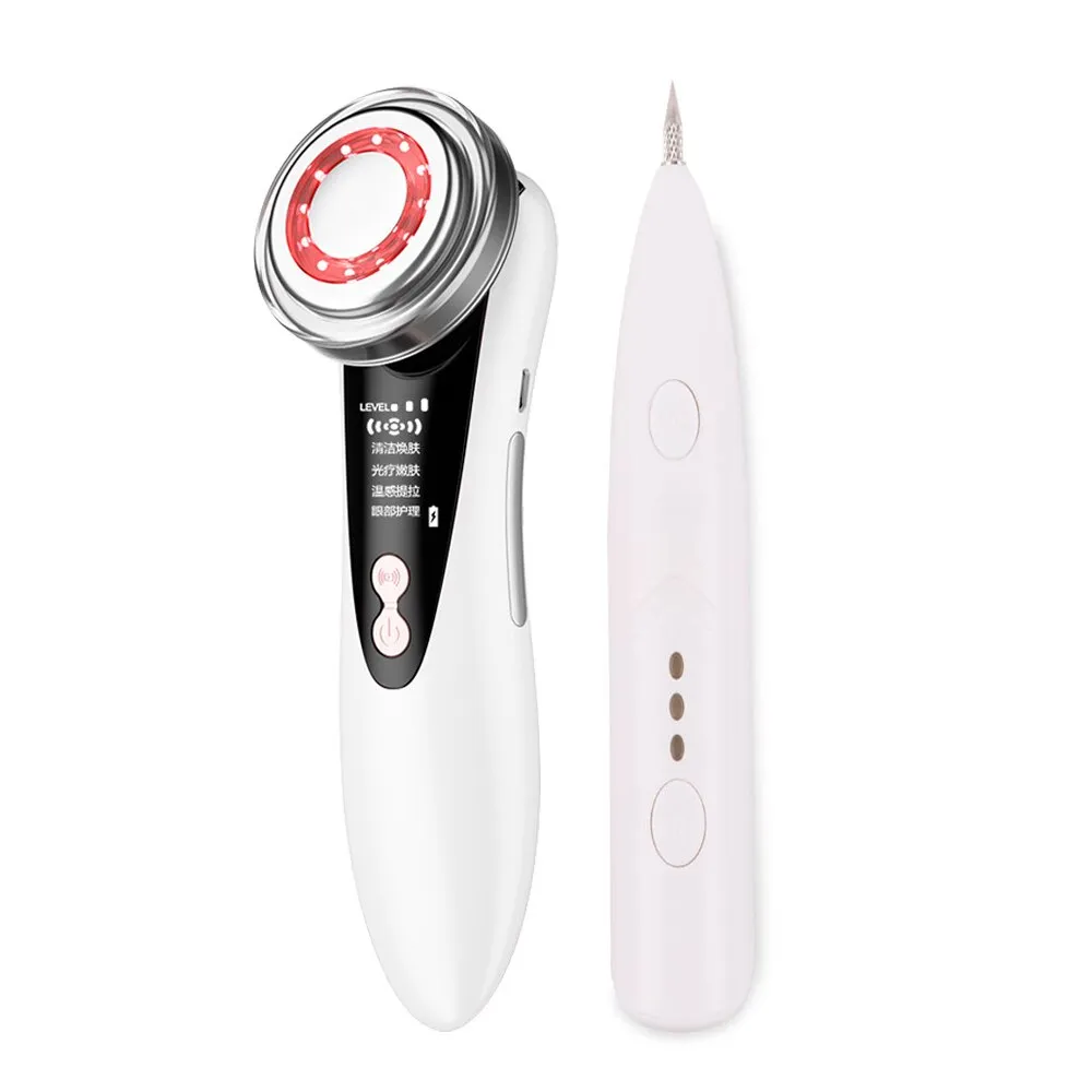 Plasma Pen   Facial Massager Beauty Skin Care Sets Freckle Remove Pen Wart Remover Mole Pen LED Photon Skin Rejuvenation Tools