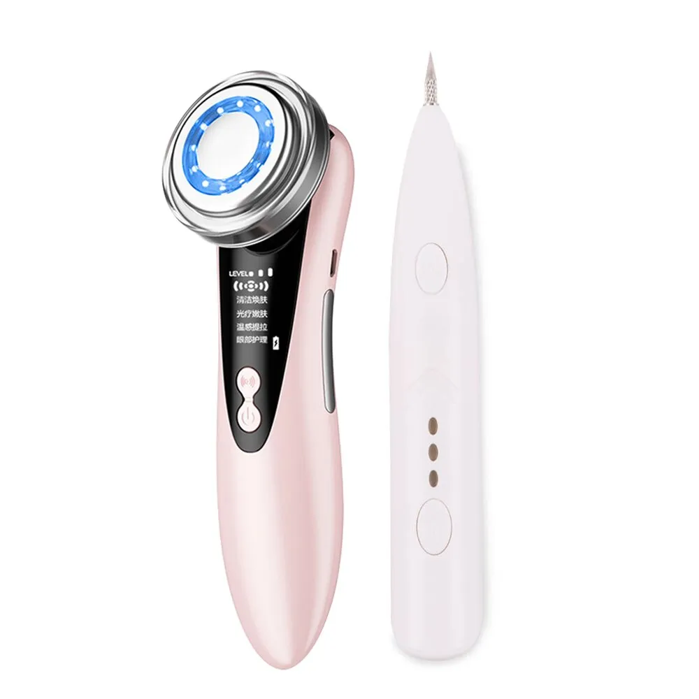 Plasma Pen   Facial Massager Beauty Skin Care Sets Freckle Remove Pen Wart Remover Mole Pen LED Photon Skin Rejuvenation Tools