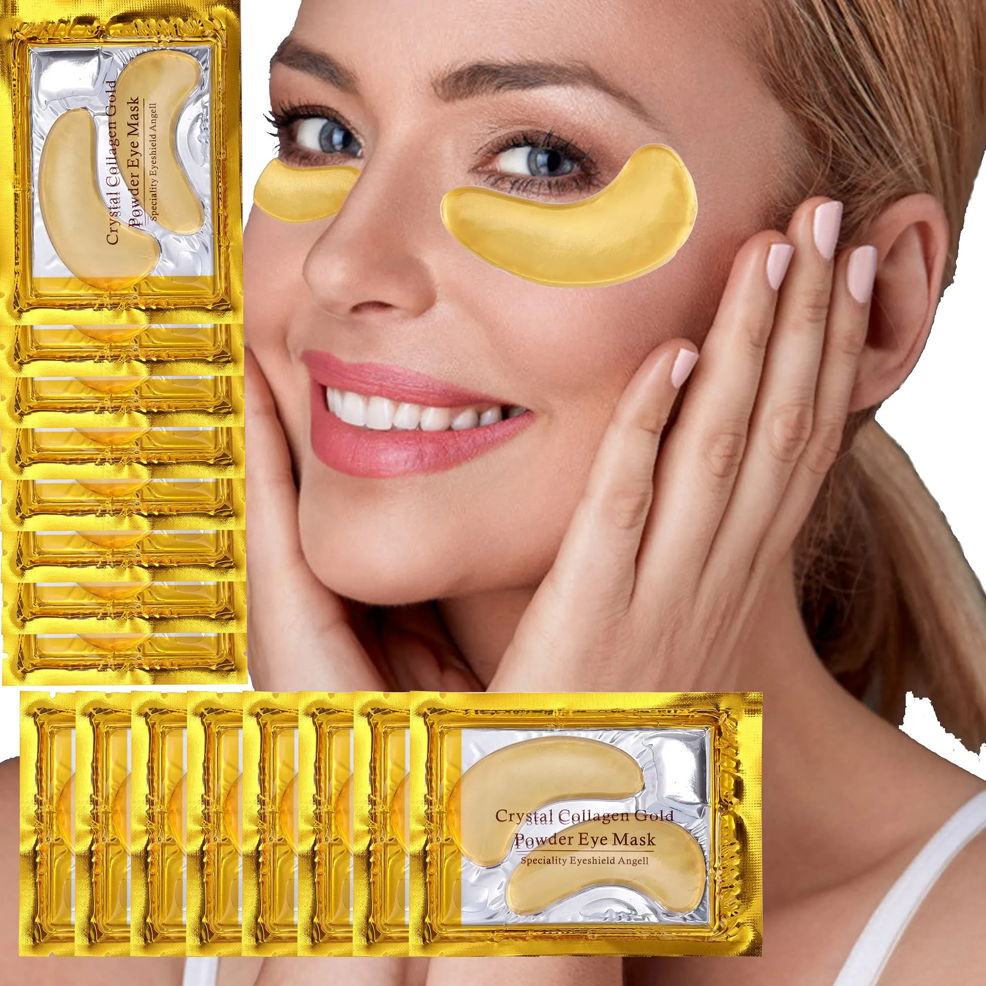 Rejuvenating Gold Collagen Eye Masks (20 Packs)