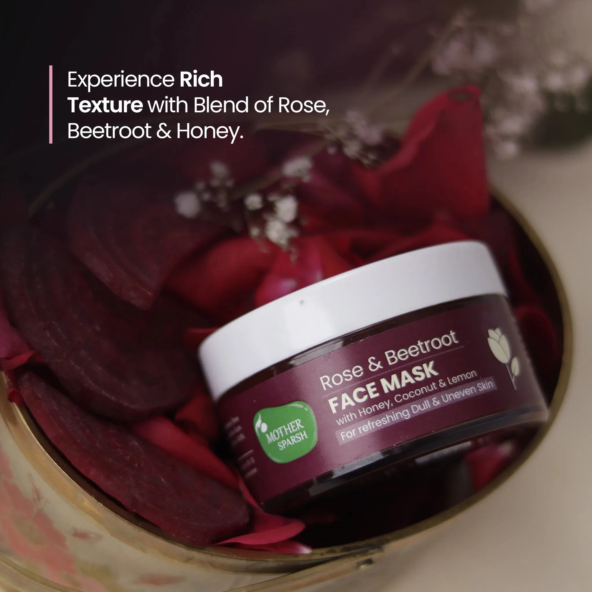 Rose & Beetroot Face Mask