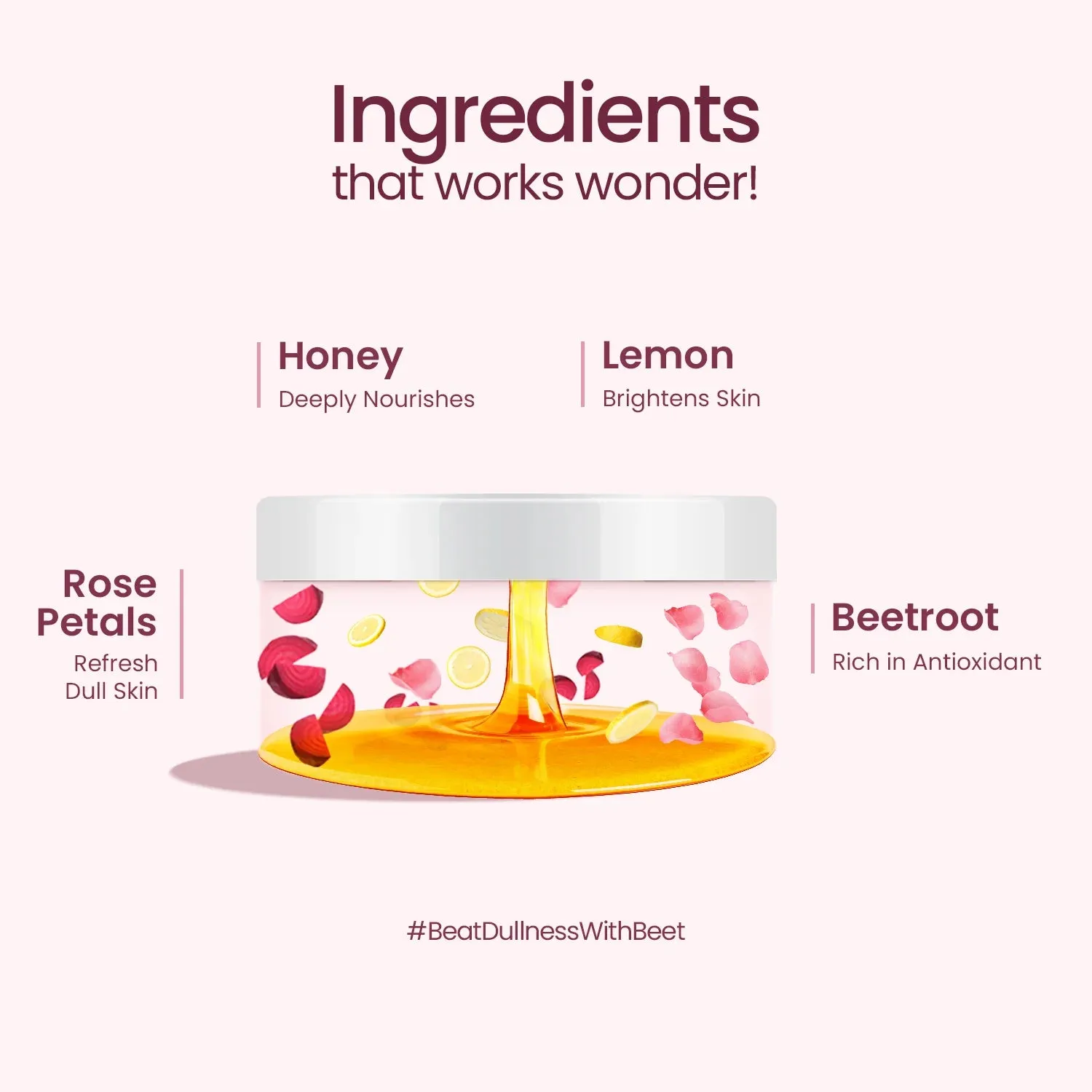 Rose & Beetroot Face Mask