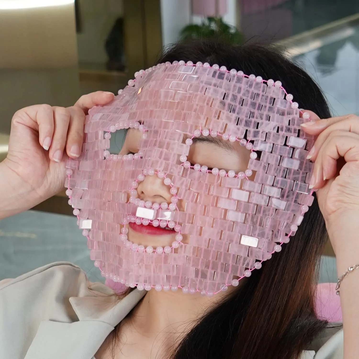 Rose Quartz Face Mask