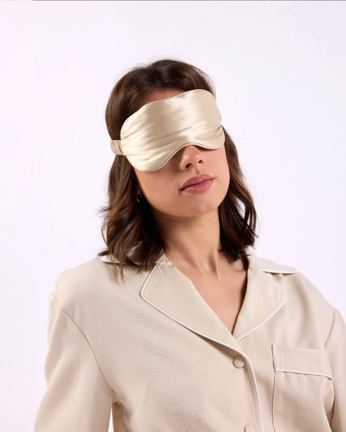 Silk Eyemask - Coconut