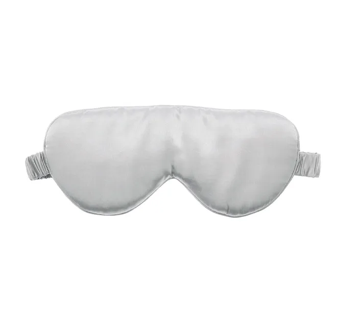 Silk Sleep Eye Mask Silver