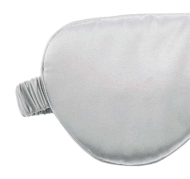 Silk Sleep Eye Mask Silver