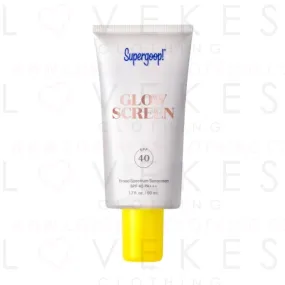 Supergoop! Glowscreen - SPF 40-1.7 fl oz - Glowy Primer   Broad Spectrum Sunscreen - Adds Instant Glow - Helps Filter Blue Light - Boosts Hydration with Hyaluronic Acid, Vitamin B5 & Niacinamide